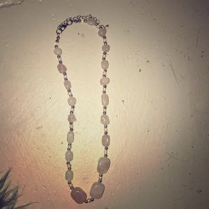 Vintage stone necklace.